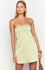 Chantell Sage Mini Dress