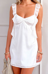 Joyce White Mini Dress